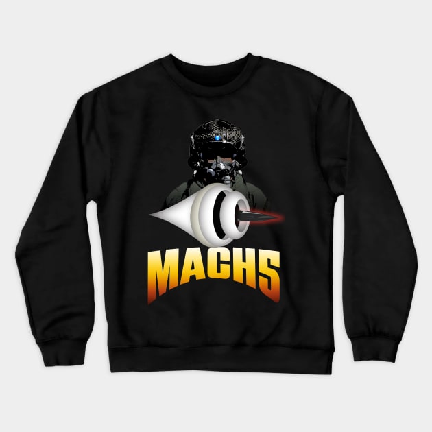 MACH 5 Crewneck Sweatshirt by Markyartshop